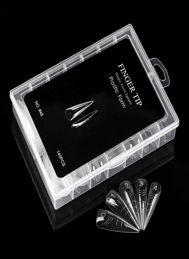 NMKL38 120PCS Dual Nail Forms 12 Sizes Extension Poly Nail Gel Full Cover Nail Molds (TI17V) - Image 4